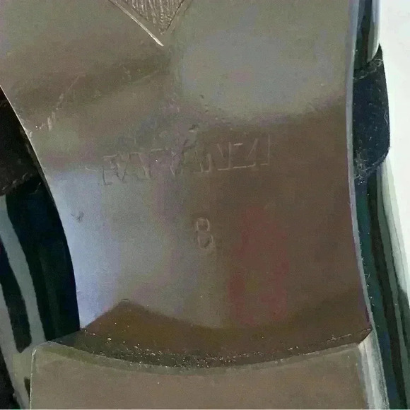 Faranzi Tuxedo Shoes Patent Leather Wedding Captoe Formal Oxford Shoes 8 NWOB - Picture 10 of 11